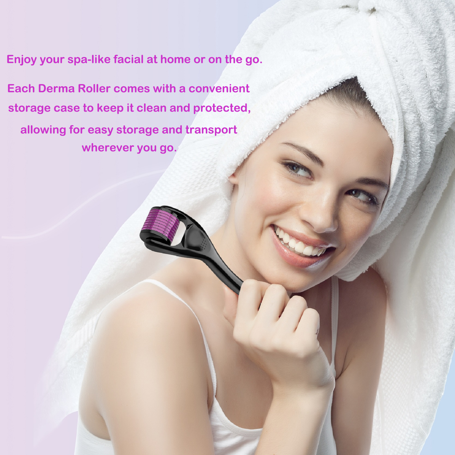 Derma Roller 540 Titanium Microneedling Roller