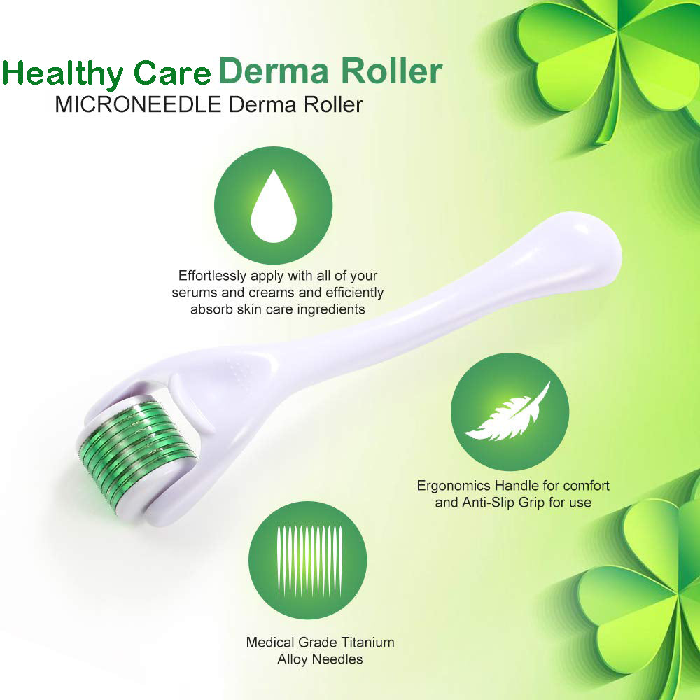 Derma Roller 540 Titanium Microneedling Roller 1.5mm