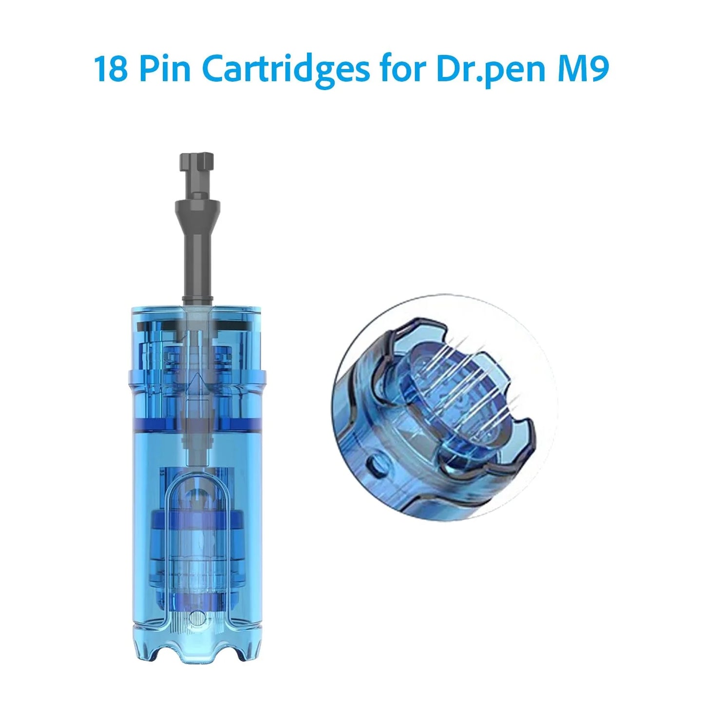 Dr. pen Ultima M9 Cartridges Microneedling Pen Cartridges - 10 pacs/Pack
