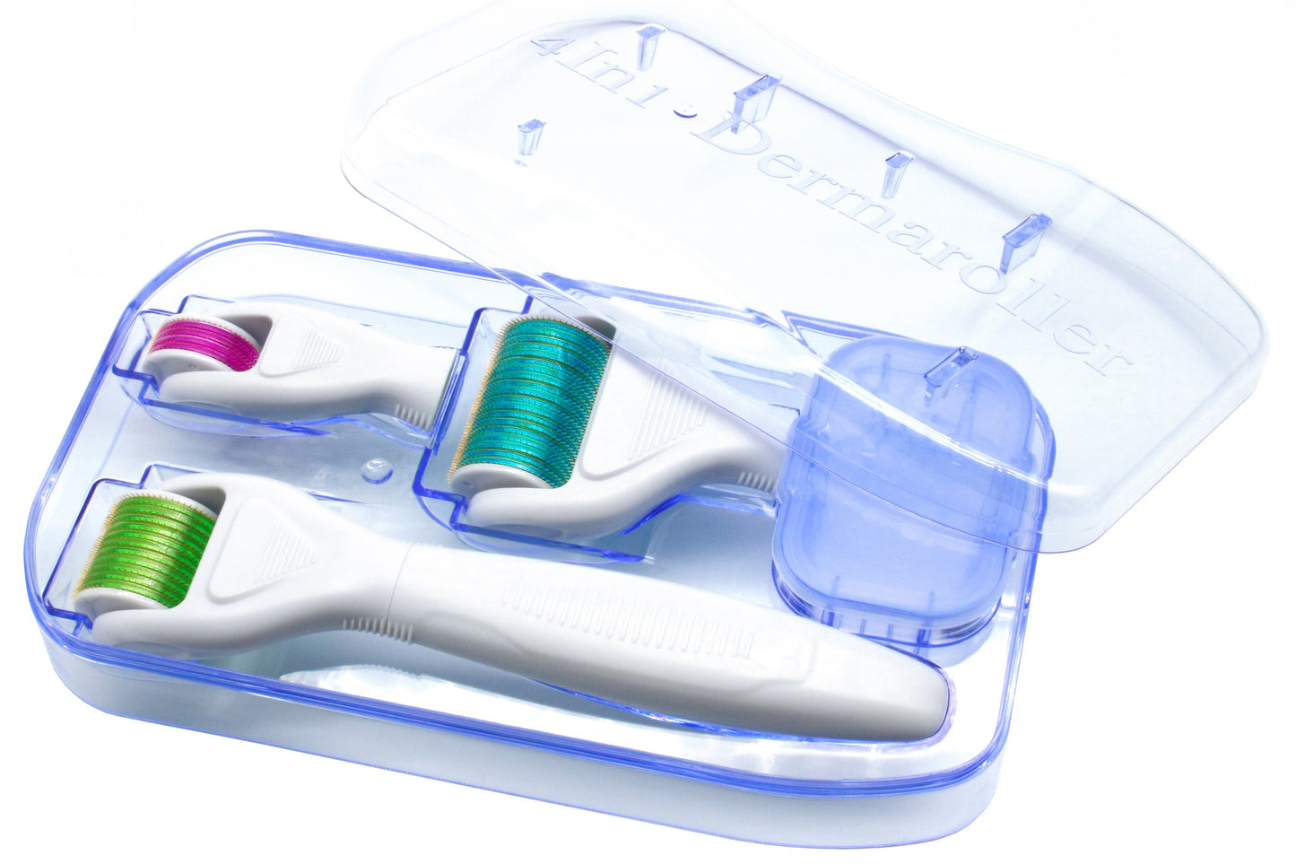 Derma Roller 4 in 1 Titanium Microneedling Roller Kit