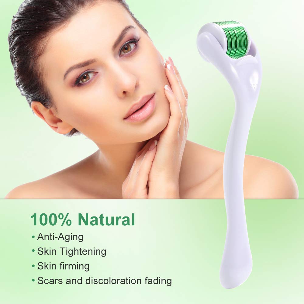 Derma Roller 540 Titanium Microneedling Roller 1.5mm