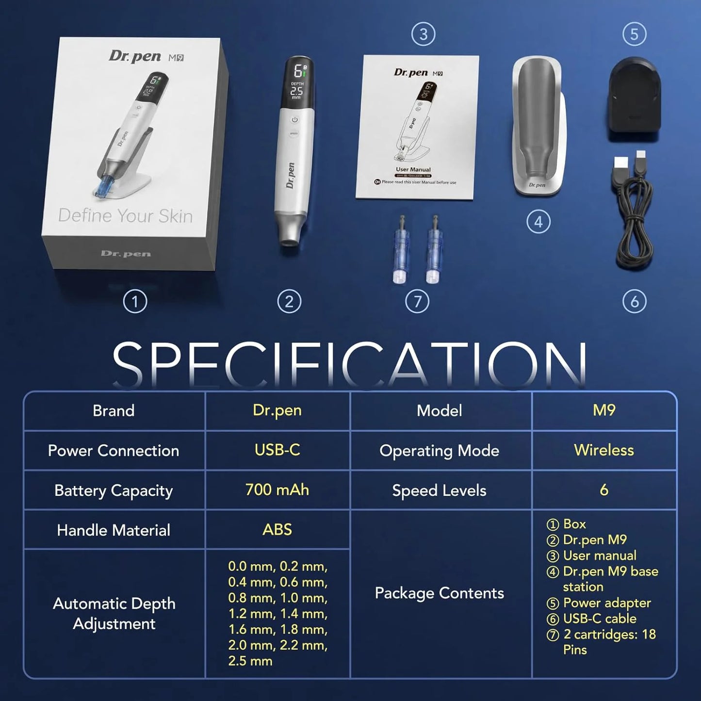 Dr. pen Ultima M9 Microneedling Pen