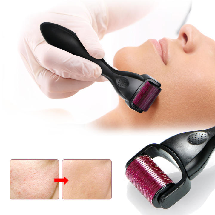 Derma Roller 1200 Titanium Microneedling Roller 0.5mm